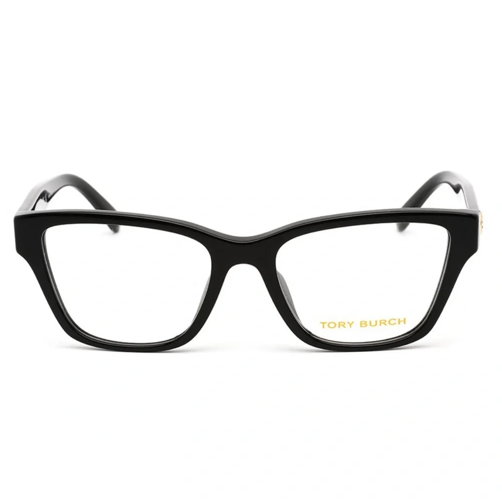 🆕(51 MM LENS) TORY BURCH Black Square Eyeglasses - Picture 2 of 2